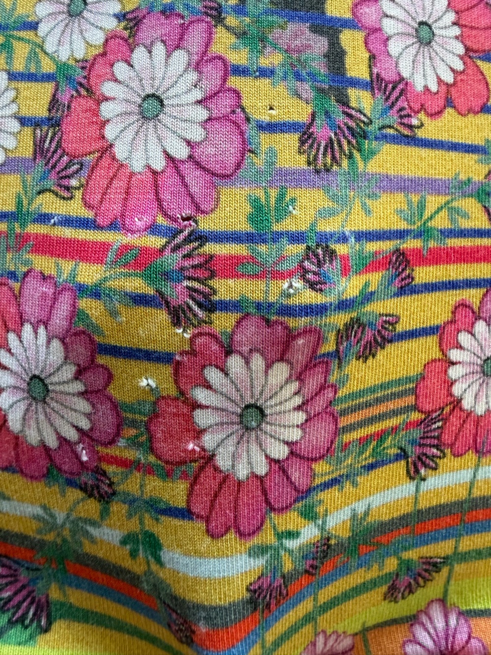 Johnny Was Naomi Favorite Border S/S V-neck Slim Tee - Picture 12 of 12